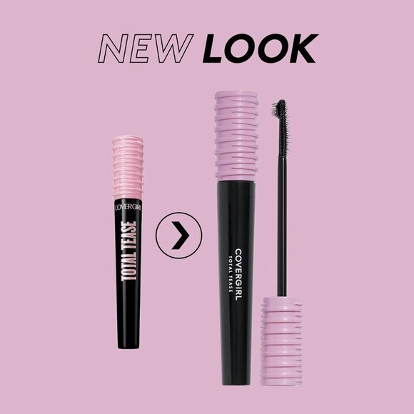 💖3/$15💖 COVERGIRL Total Tease Full + Long + Refined Mascara, 800 Very Black - Picture 4 of 6